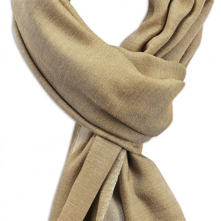 Sciarpa cashmere Sabbia & Crema