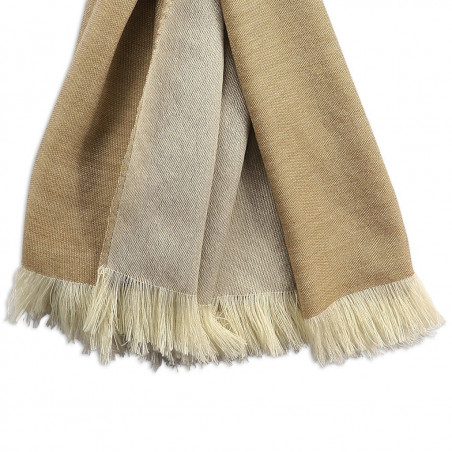 Sciarpa cashmere Sabbia & Crema