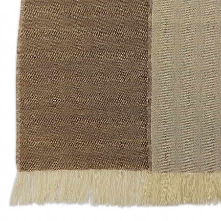 Light Brown & Cream cashmere Scarf Light Brown & Cream cashmere Scarf