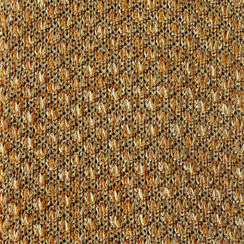 Camel melange V-knitted tie Camel melange V-knitted tie