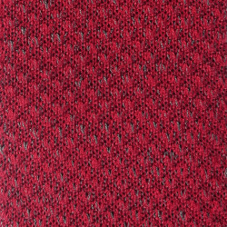 Coral melange V-knitted tie 2