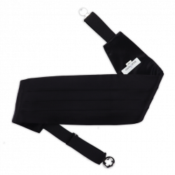 Black cummerbund 2