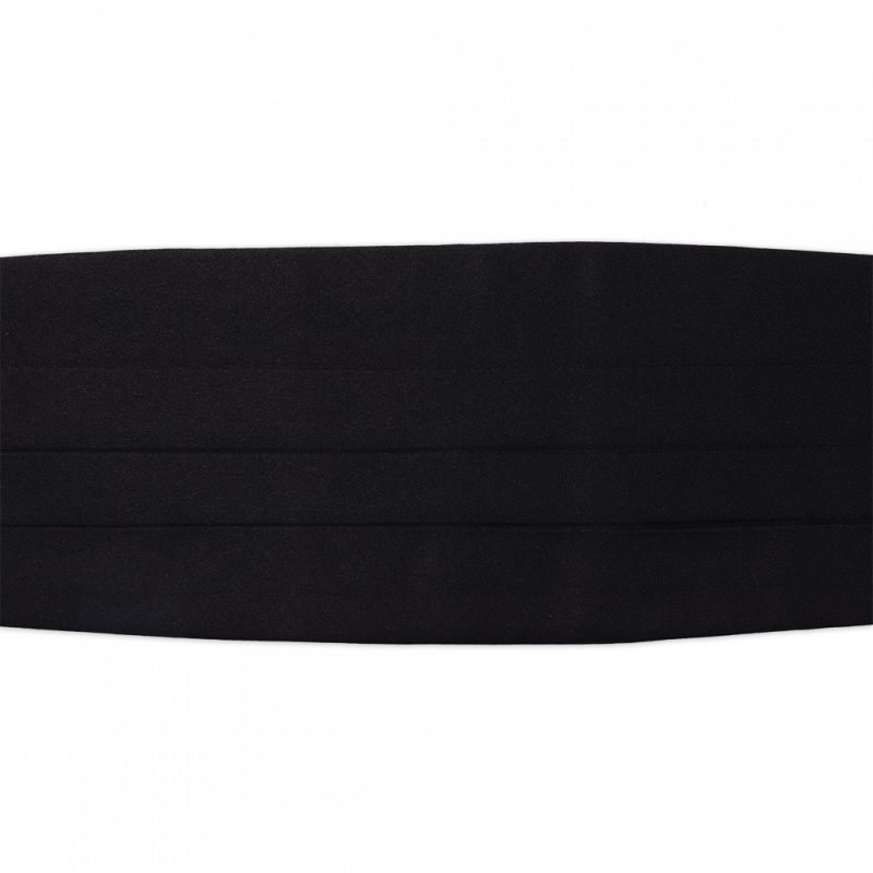 Black cummerbund Black cummerbund