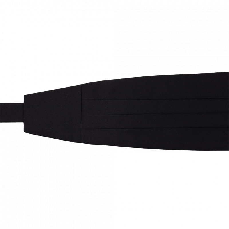 Black cummerbund Black cummerbund