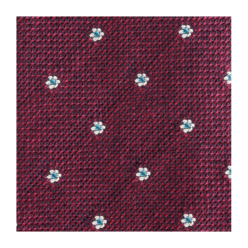 Garza Burgundy a fiori