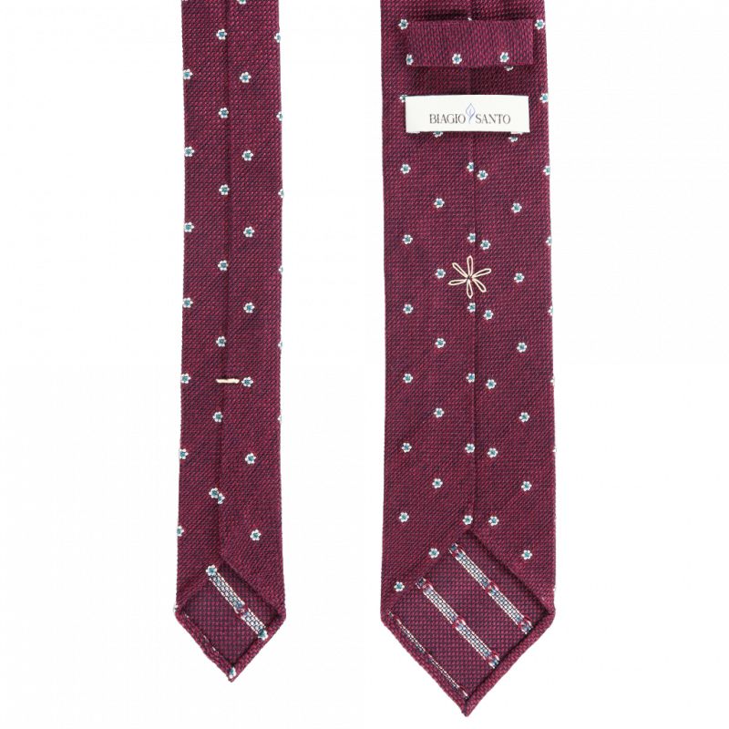 Garza Burgundy a fiori