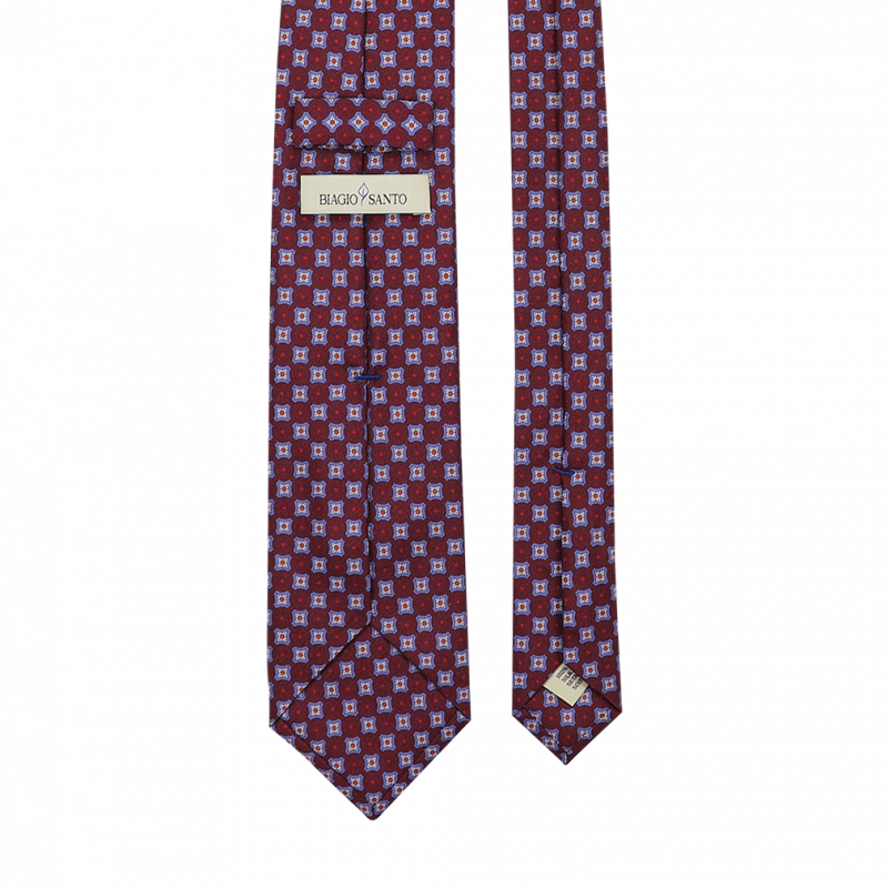 Burgundy micro pattern