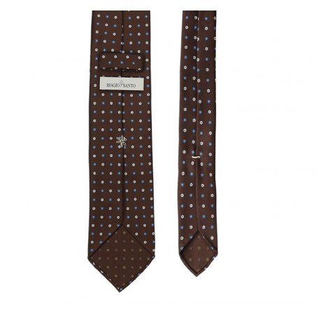 Printed brown flowers Printed brown flowers