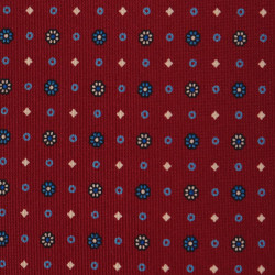 Printed red flowers 2