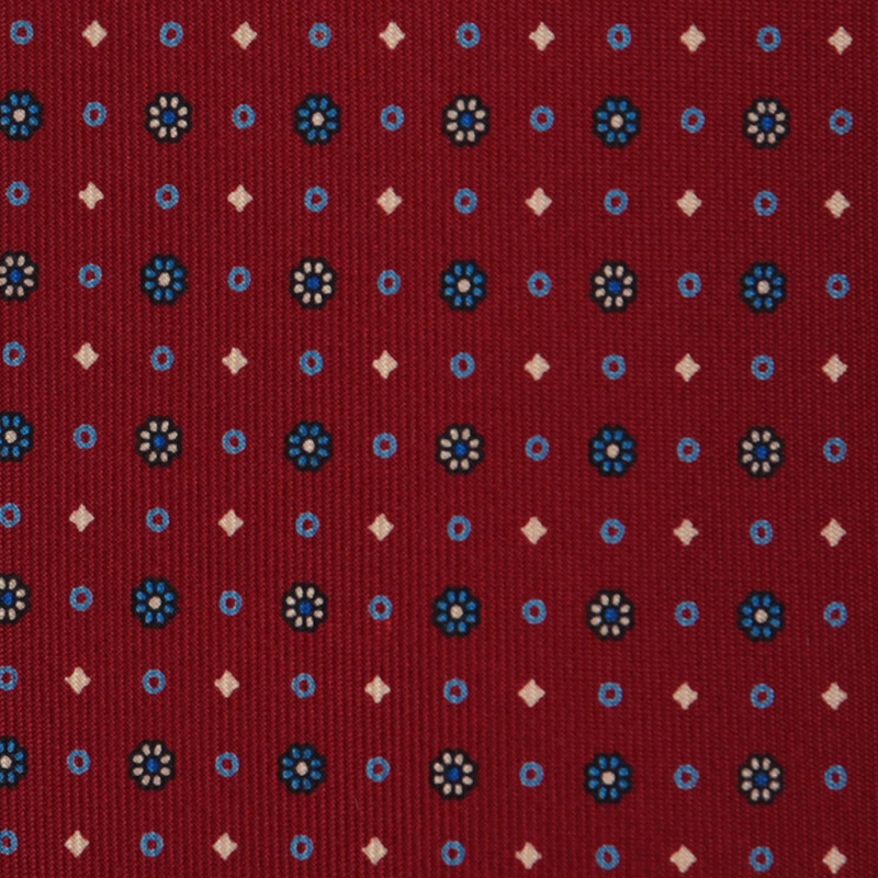 Printed red flowers Printed red flowers