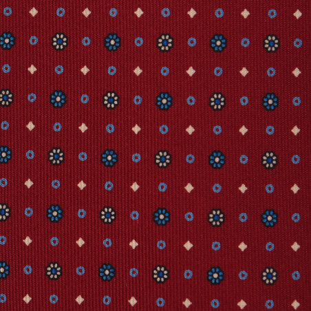 Printed red flowers Printed red flowers