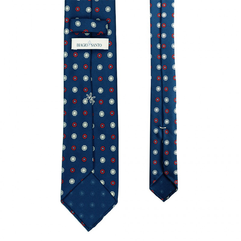 Stampa a fiori blu Stampa a fiori blu