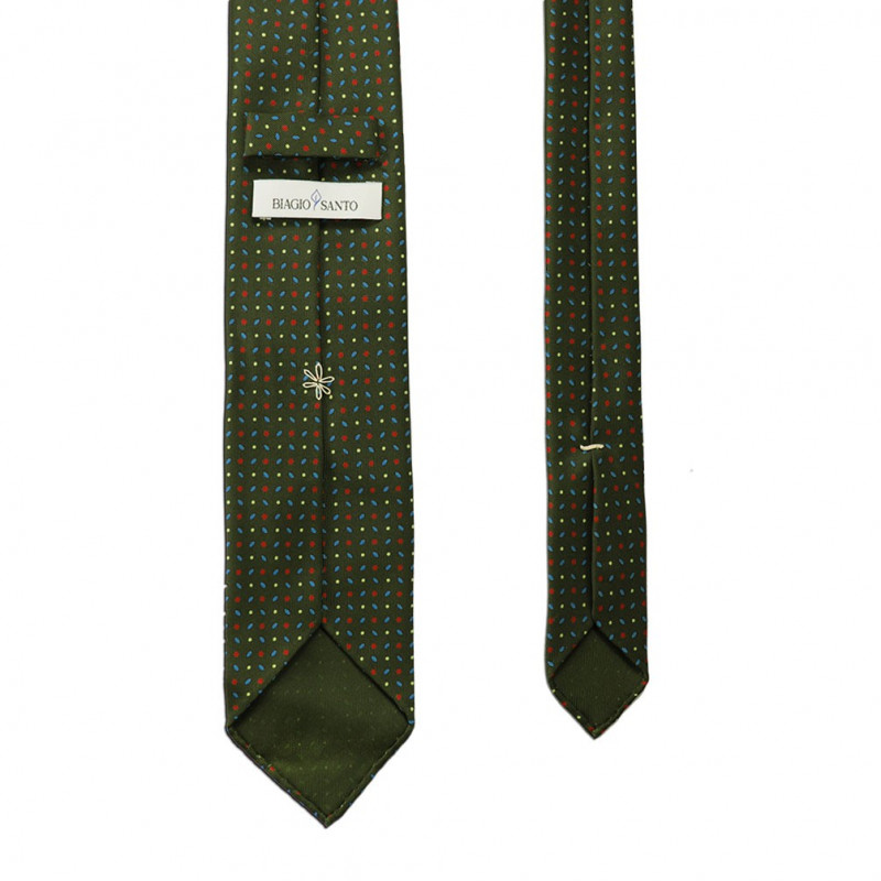 Printed dark green micro patterns Printed dark green micro patterns