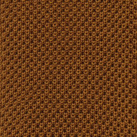 Brownish knitted tie