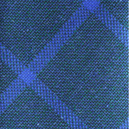 Petroleum-blue checked