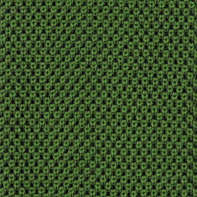 Green knitted tie