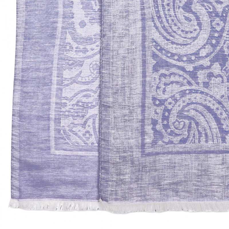 Sciarpa paisley blu