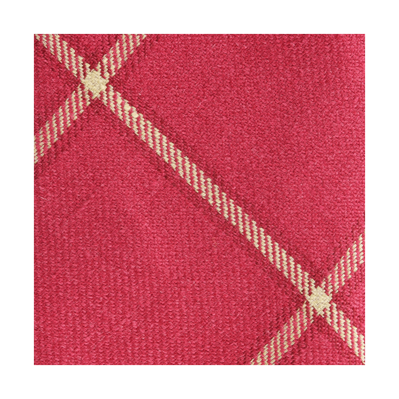 Cherry-beige checked