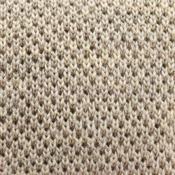 Cravatta a maglia tortora 2