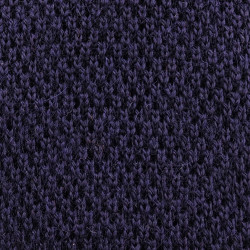 Navy knitted tie 2