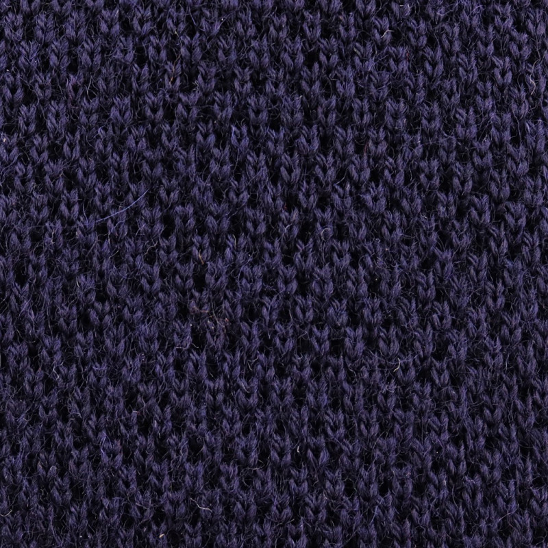 Cravatta a maglia navy Cravatta a maglia navy