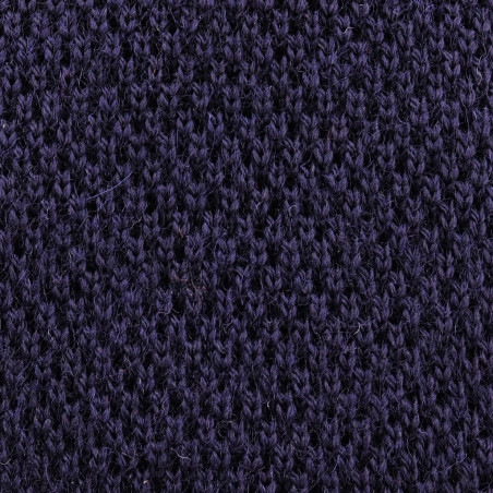 Cravatta a maglia navy Cravatta a maglia navy