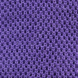 Purple knitted tie 2