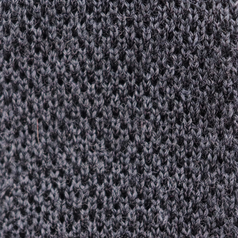 Cravatta a maglia grigio scuro